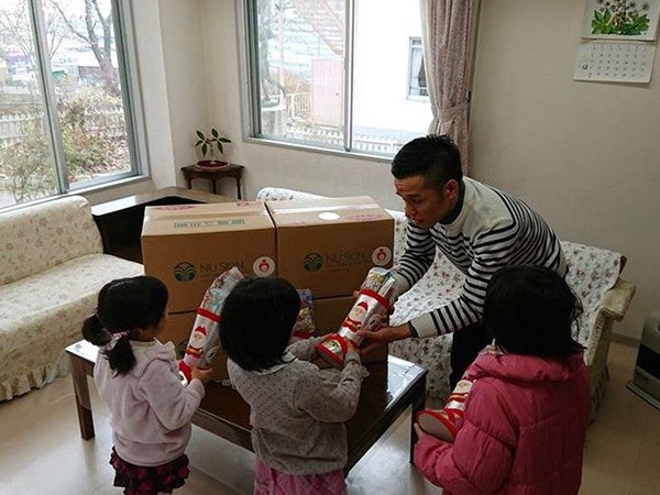 クリスマス ギフトを東北の施設へ届けました