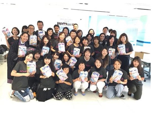 ニュースキンジャパン「Force for Good Day2018」  Kits for Kids Project 作業風景 大阪エクスペリエンス センター