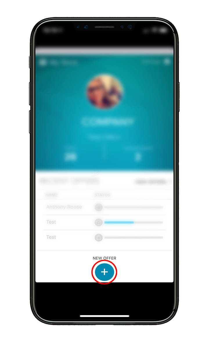 iPhone 8 Front View Mockup by Anthony Boyd Graphics
